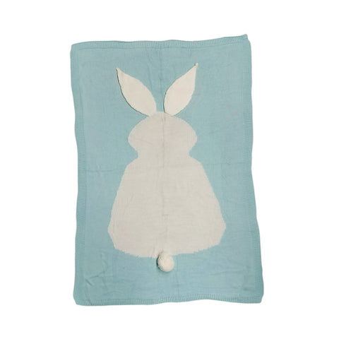 Easter Bunny Sweater Knit Blanket