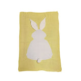 Easter Bunny Sweater Knit Blanket