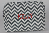 Cosmetic Bag - Chevron Print