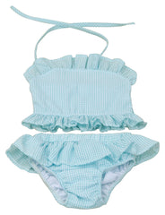Girls Swimsuit - Gingham - 2 Piece