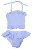 Girls Swimsuit - Gingham - 2 Piece