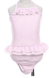 Girls Swimsuit - Seersucker - 1 Piece