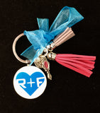 R+F Key Chain - Enamel Disc