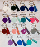 R+F Key Chain - Enamel Disc