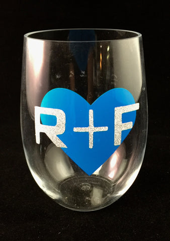 R+F Wine Glass - Acrylic - Stemless