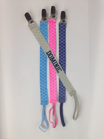 Pacifier Clips - Personalized