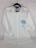 Bride's Custom "Day-Of-Wedding" Button Down Shirt