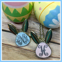 Bunny/Puppy/Kitten Medallion Necklace