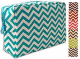 Cosmetic Bag - Chevron Print