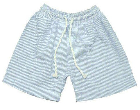 Boys Swimming Trunks - Seersucker