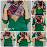 Blanket Scarf - How to Tie Blanket Scarf