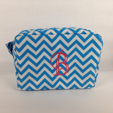 Cosmetic Bag - Chevron Print