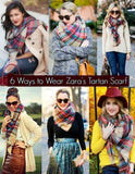 Blanket Scarf - How to Tie Blanket Scarf