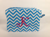 Cosmetic Bag - Chevron Print