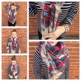 Blanket Scarf - How to Tie Blanket Scarf