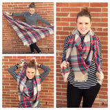 Blanket Scarf - How to Tie Blanket Scarf