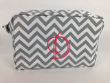 Cosmetic Bag - Chevron Print