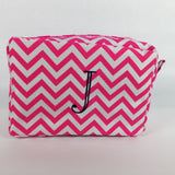 Cosmetic Bag - Chevron Print