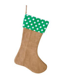 Christmas Stocking - Burlap