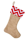 Christmas Stocking - Burlap