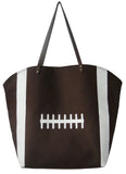 Bag - Football Print Canvas Tote Bag