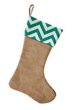 Christmas Stocking - Burlap