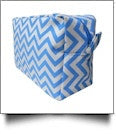 Cosmetic Bag - Chevron Print