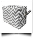 Cosmetic Bag - Chevron Print