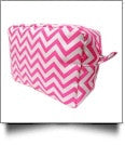 Cosmetic Bag - Chevron Print