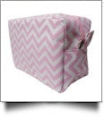 Cosmetic Bag - Chevron Print