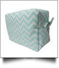 Cosmetic Bag - Chevron Print