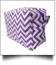 Cosmetic Bag - Chevron Print